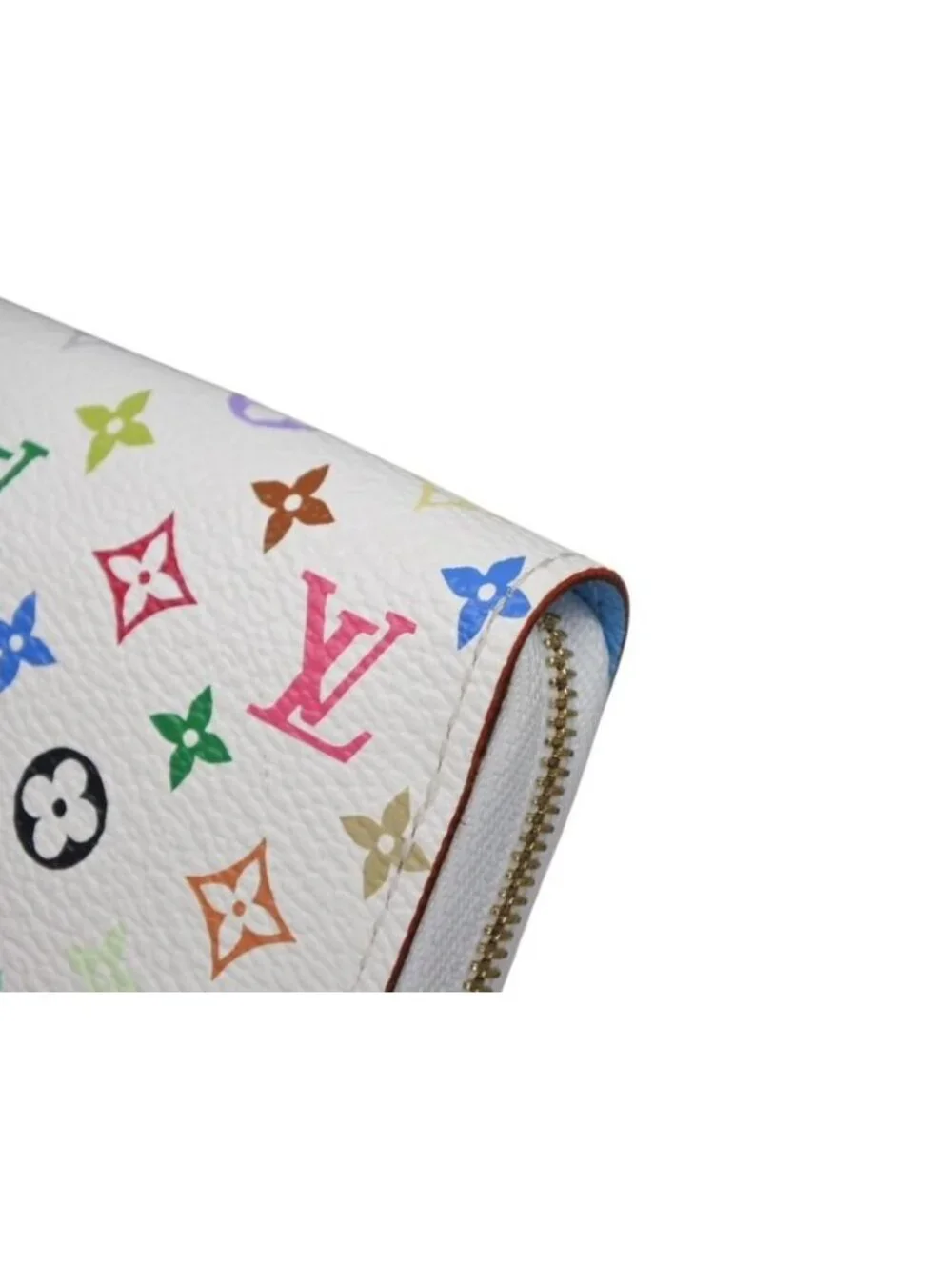 Louis Vuitton LV Zippy Coin Purse Takashi Murakami Multicolor